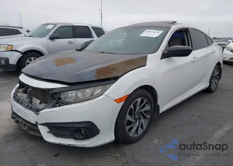 2016 Honda Civic Ex-T из США, поврежденный, VIN 2HGFC1F35GH653701